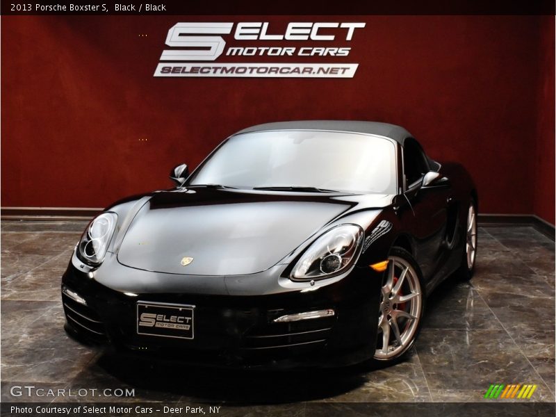 Black / Black 2013 Porsche Boxster S