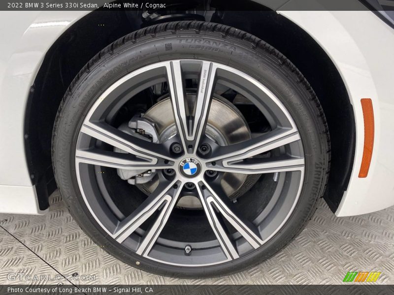Alpine White / Cognac 2022 BMW 3 Series 330i Sedan