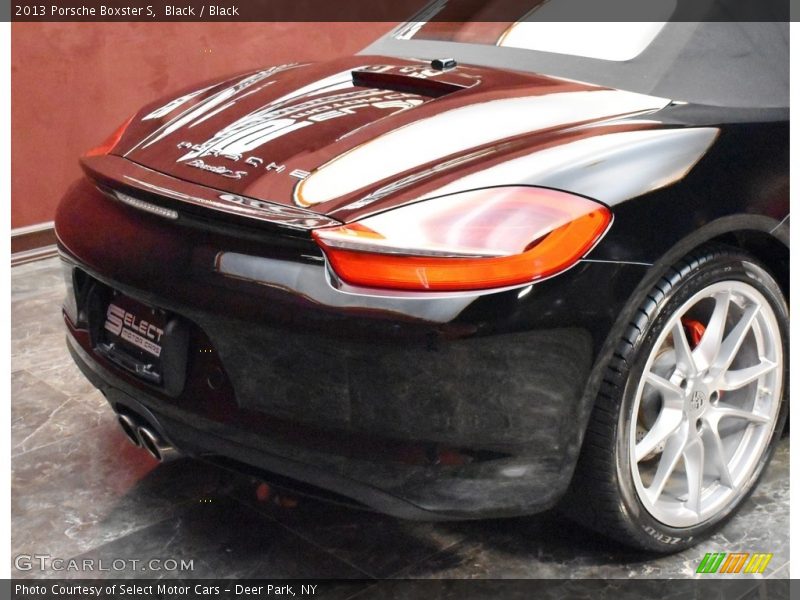 Black / Black 2013 Porsche Boxster S