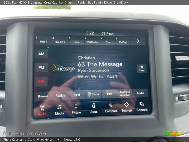 Audio System of 2021 4500 Tradesman Crew Cab 4x4 Chassis