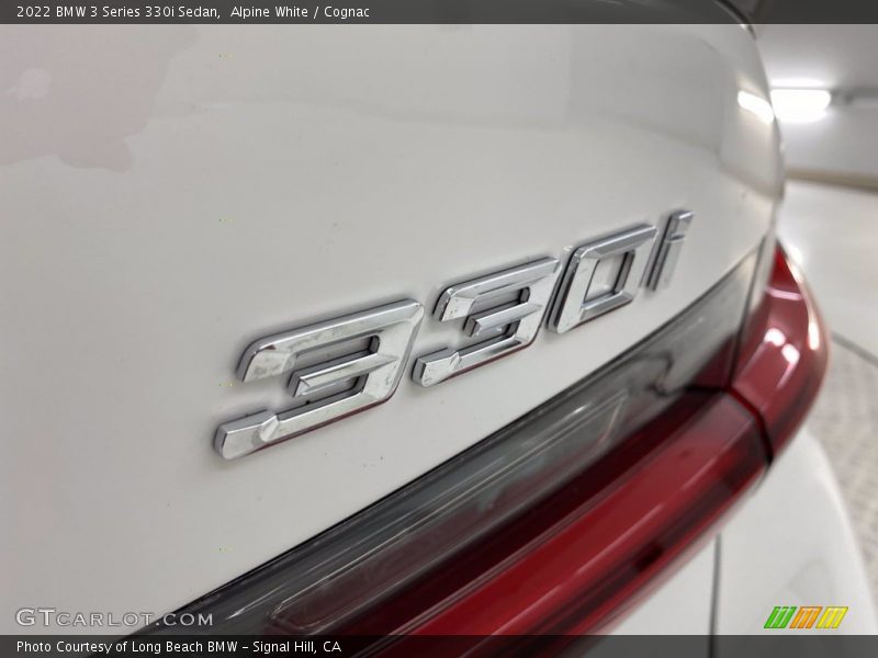Alpine White / Cognac 2022 BMW 3 Series 330i Sedan