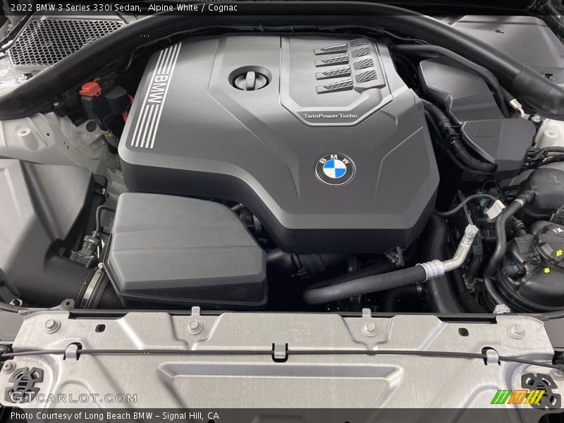 Alpine White / Cognac 2022 BMW 3 Series 330i Sedan