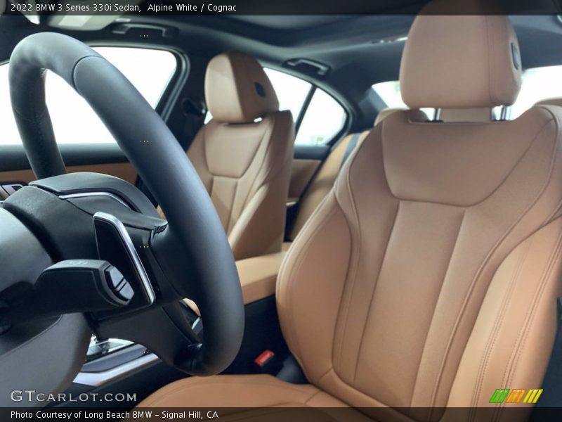 Alpine White / Cognac 2022 BMW 3 Series 330i Sedan