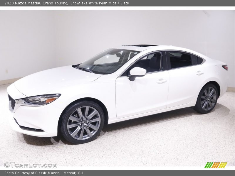 Snowflake White Pearl Mica / Black 2020 Mazda Mazda6 Grand Touring