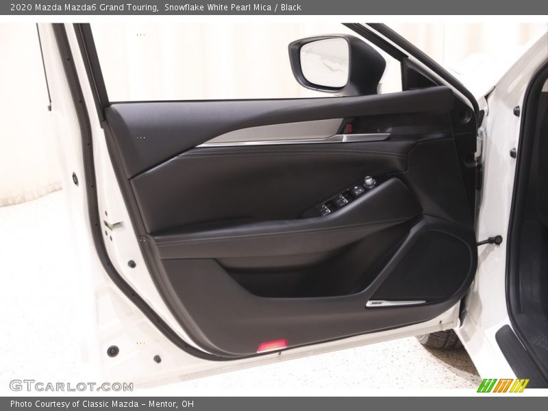 Snowflake White Pearl Mica / Black 2020 Mazda Mazda6 Grand Touring