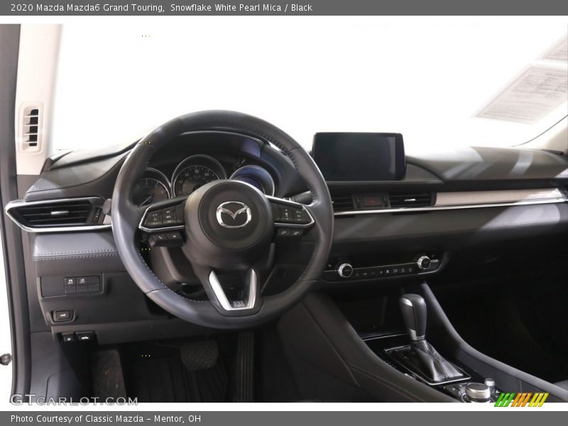 Snowflake White Pearl Mica / Black 2020 Mazda Mazda6 Grand Touring