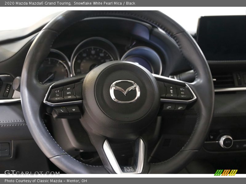 Snowflake White Pearl Mica / Black 2020 Mazda Mazda6 Grand Touring