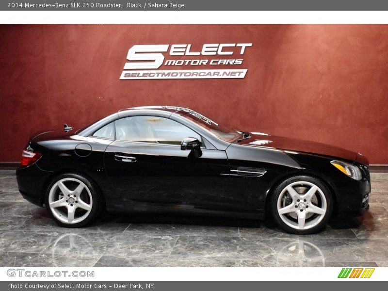 Black / Sahara Beige 2014 Mercedes-Benz SLK 250 Roadster