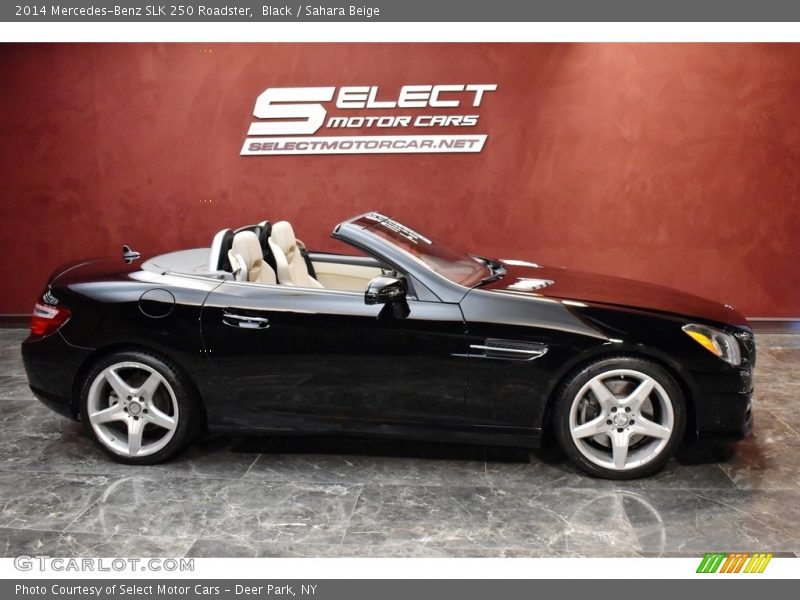 Black / Sahara Beige 2014 Mercedes-Benz SLK 250 Roadster