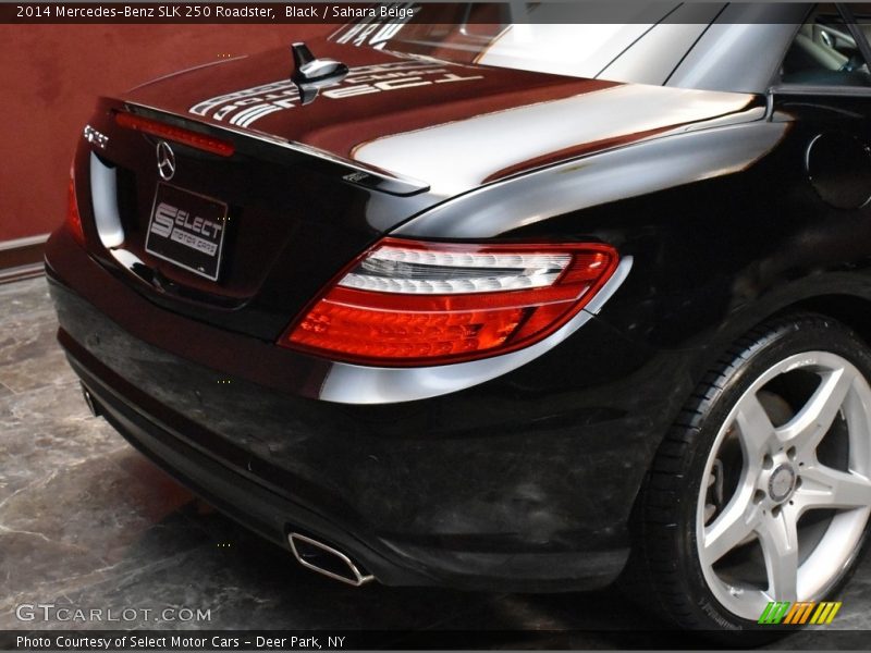 Black / Sahara Beige 2014 Mercedes-Benz SLK 250 Roadster