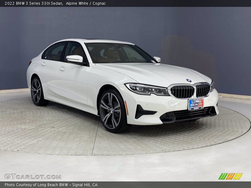 Alpine White / Cognac 2022 BMW 3 Series 330i Sedan