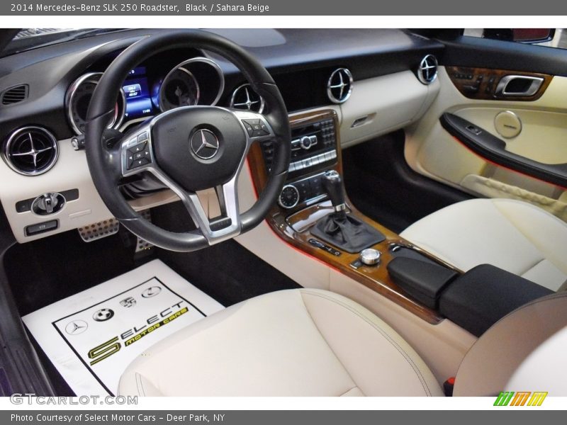 Black / Sahara Beige 2014 Mercedes-Benz SLK 250 Roadster