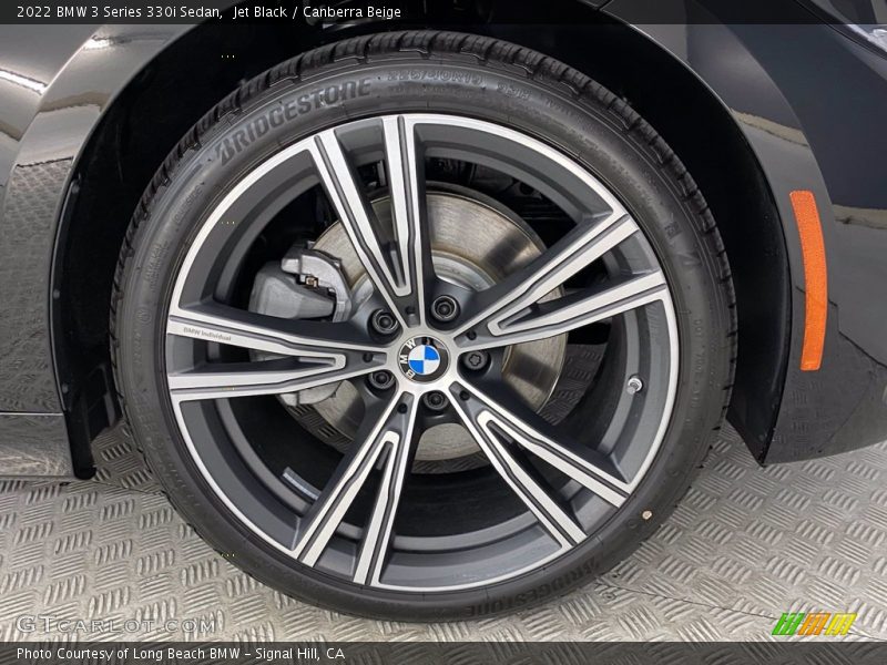 Jet Black / Canberra Beige 2022 BMW 3 Series 330i Sedan