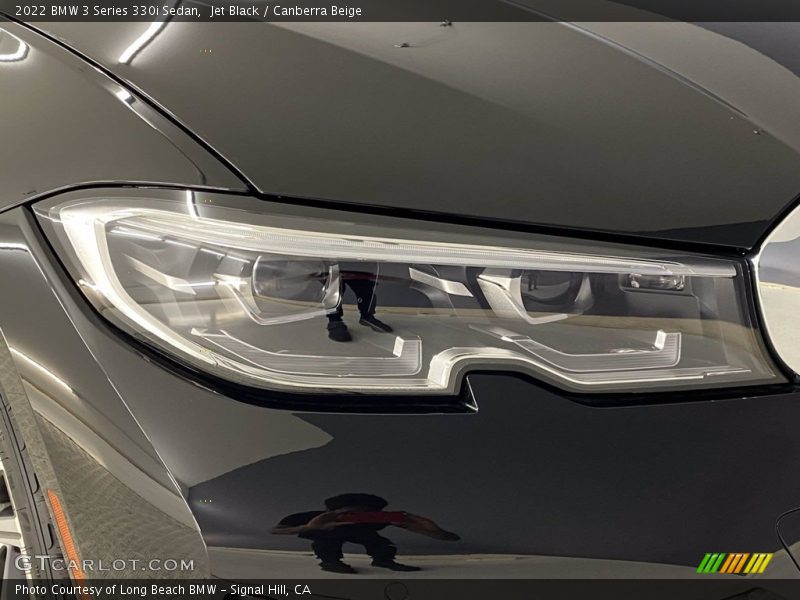 Jet Black / Canberra Beige 2022 BMW 3 Series 330i Sedan