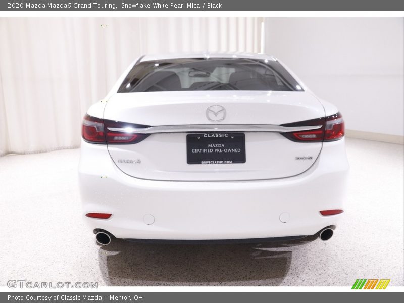 Snowflake White Pearl Mica / Black 2020 Mazda Mazda6 Grand Touring