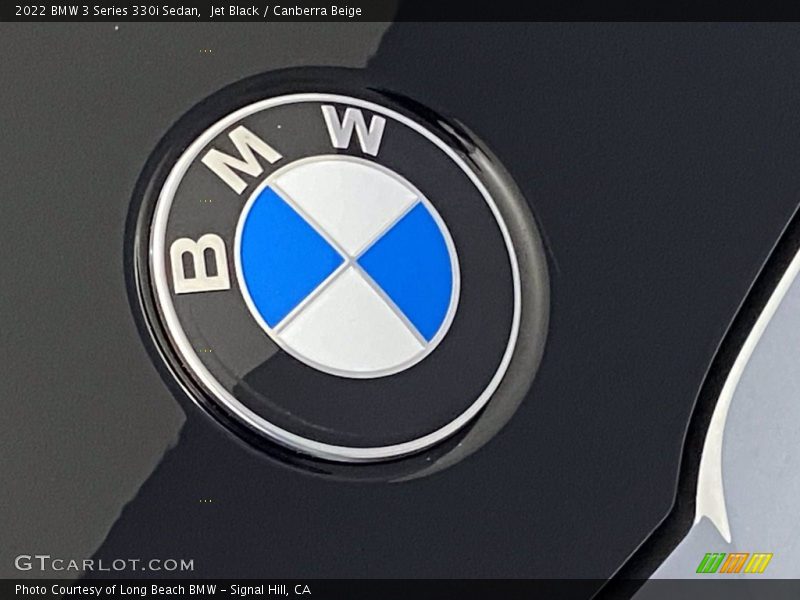 Jet Black / Canberra Beige 2022 BMW 3 Series 330i Sedan