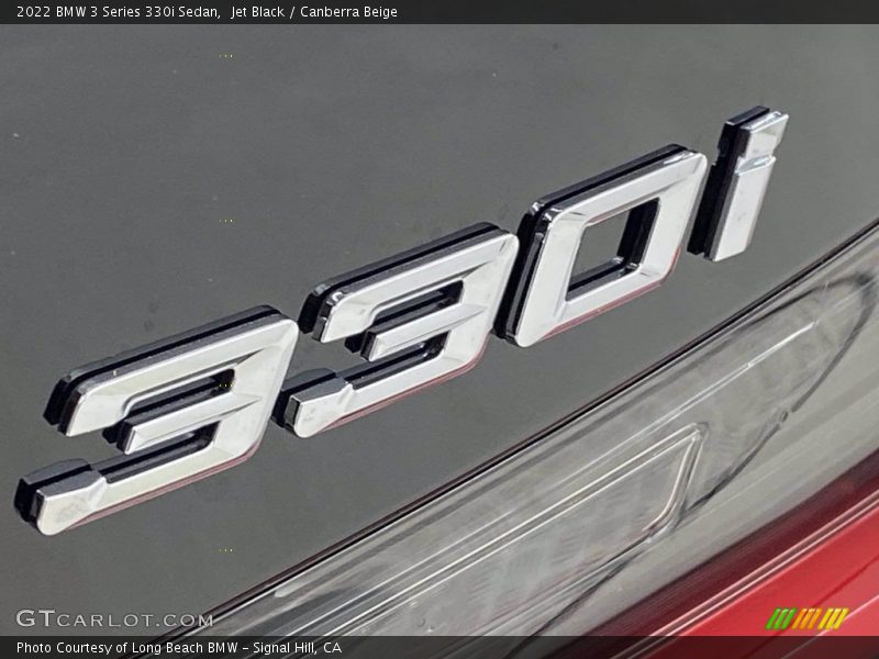 Jet Black / Canberra Beige 2022 BMW 3 Series 330i Sedan