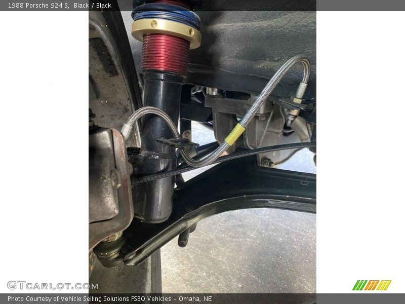 Black / Black 1988 Porsche 924 S