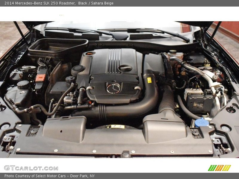 Black / Sahara Beige 2014 Mercedes-Benz SLK 250 Roadster