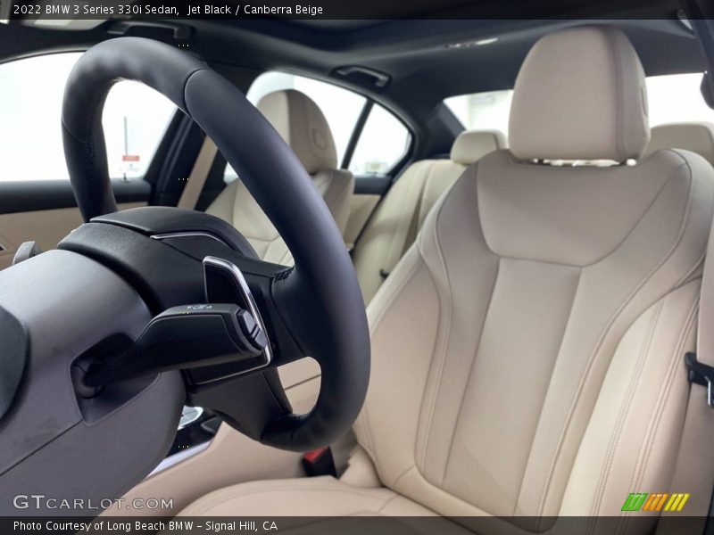 Jet Black / Canberra Beige 2022 BMW 3 Series 330i Sedan
