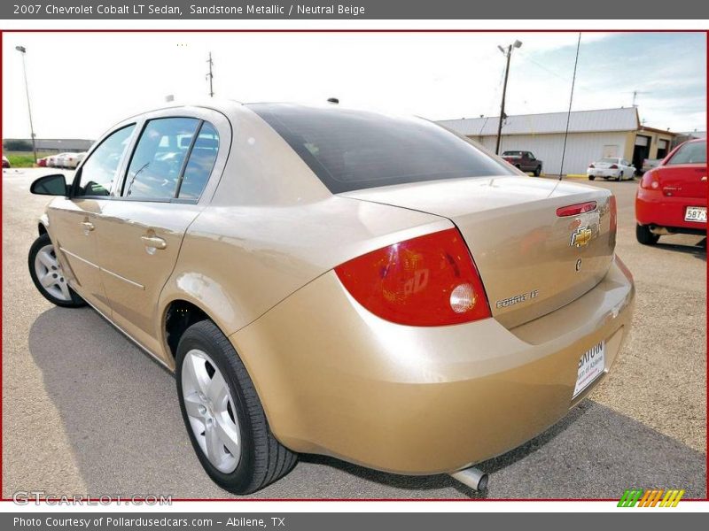 Sandstone Metallic / Neutral Beige 2007 Chevrolet Cobalt LT Sedan