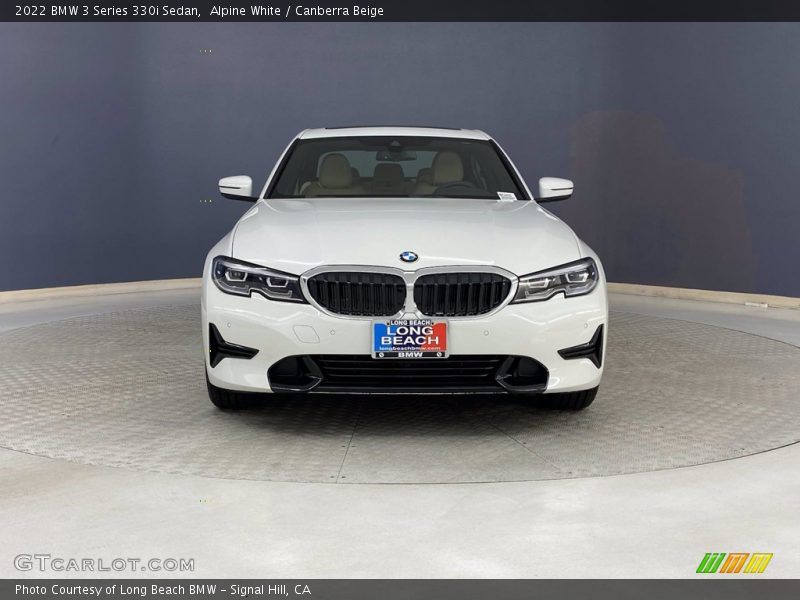 Alpine White / Canberra Beige 2022 BMW 3 Series 330i Sedan