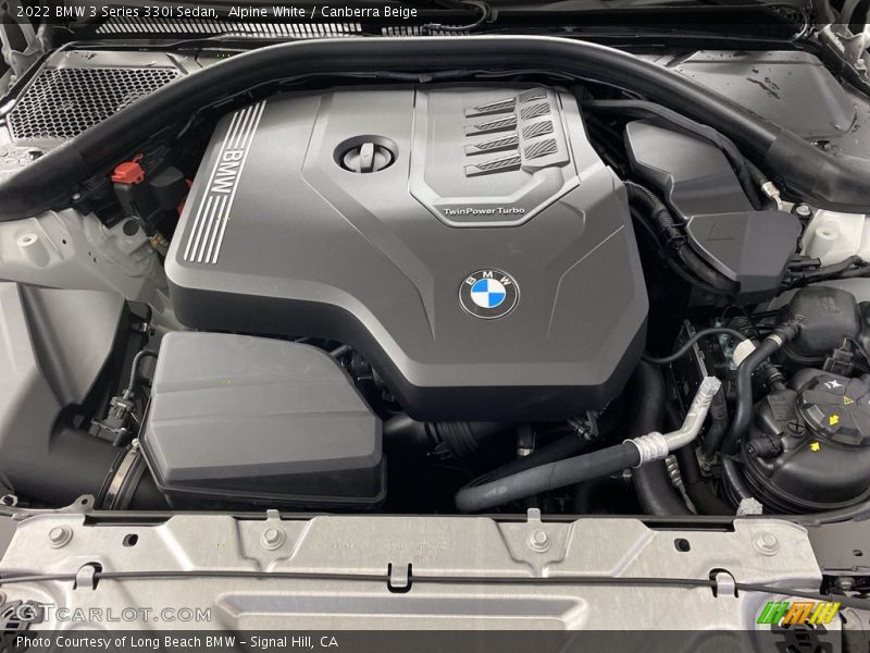  2022 3 Series 330i Sedan Engine - 2.0 Liter DI TwinPower Turbocharged DOHC 16-Valve VVT 4 Cylinder