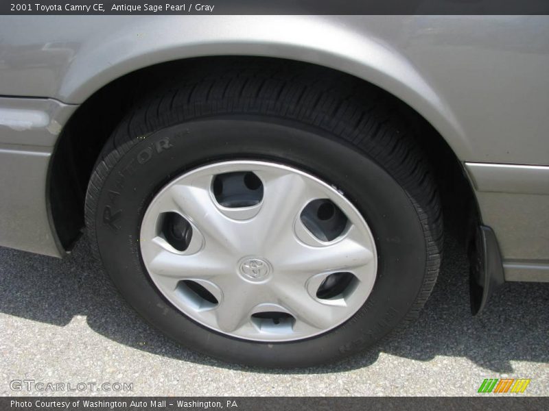 Antique Sage Pearl / Gray 2001 Toyota Camry CE