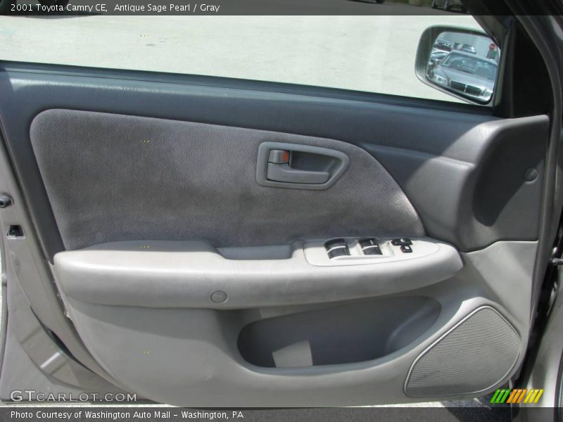 Antique Sage Pearl / Gray 2001 Toyota Camry CE