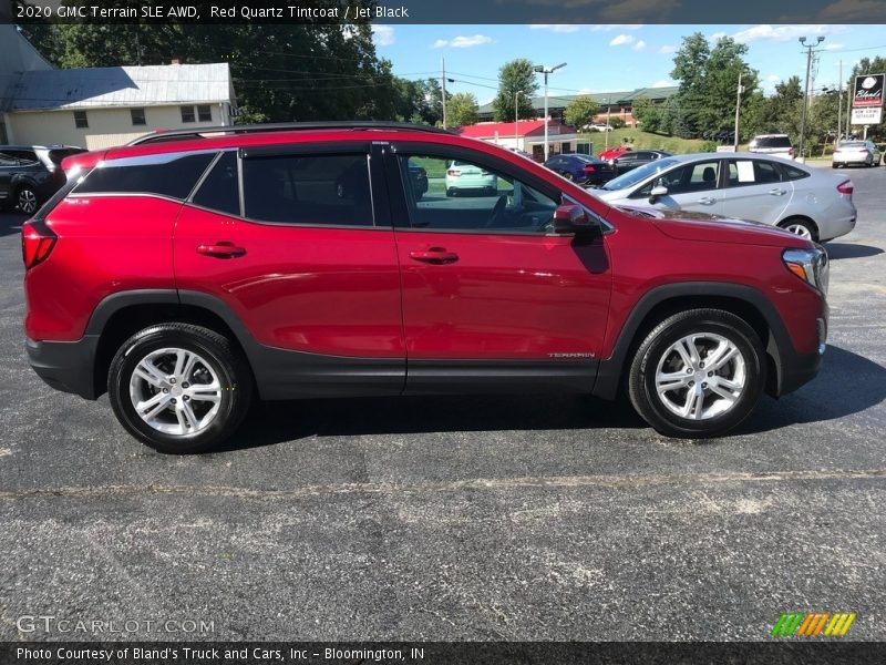 Red Quartz Tintcoat / Jet Black 2020 GMC Terrain SLE AWD