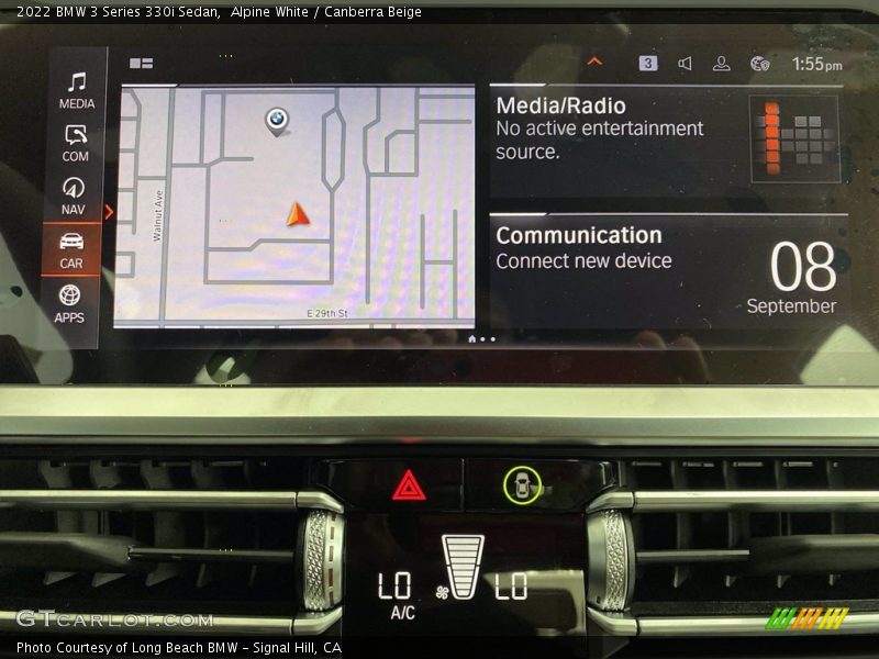 Navigation of 2022 3 Series 330i Sedan