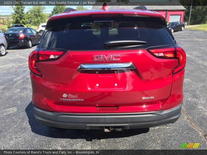 Red Quartz Tintcoat / Jet Black 2020 GMC Terrain SLE AWD