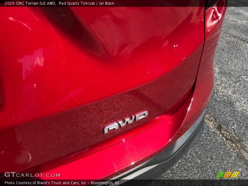 Red Quartz Tintcoat / Jet Black 2020 GMC Terrain SLE AWD