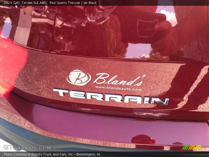 Red Quartz Tintcoat / Jet Black 2020 GMC Terrain SLE AWD