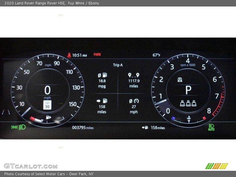 Fuji White / Ebony 2020 Land Rover Range Rover HSE