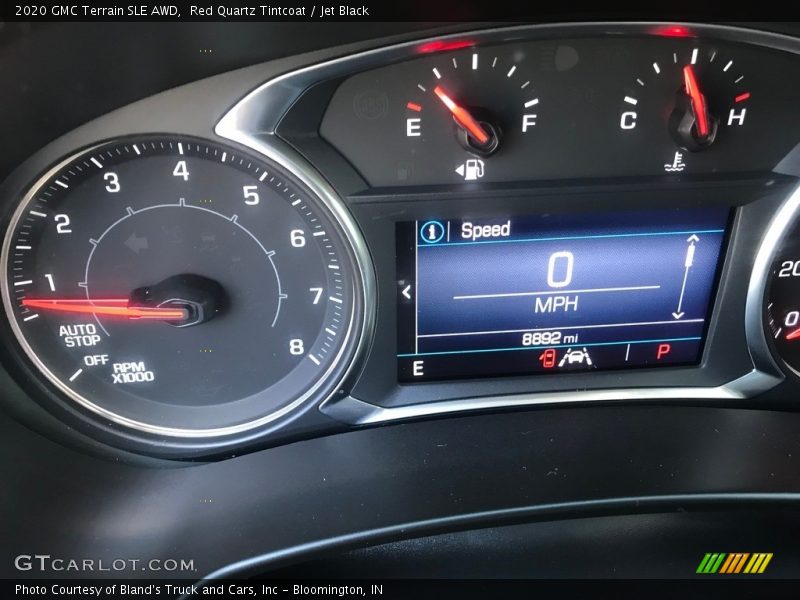 Red Quartz Tintcoat / Jet Black 2020 GMC Terrain SLE AWD
