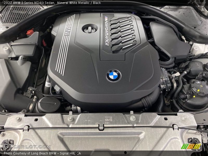  2022 3 Series M340i Sedan Engine - 3.0 Liter M TwinPower Turbocharged DOHC 24-Valve VVT Inline 6 Cylinder