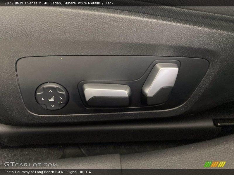 Mineral White Metallic / Black 2022 BMW 3 Series M340i Sedan