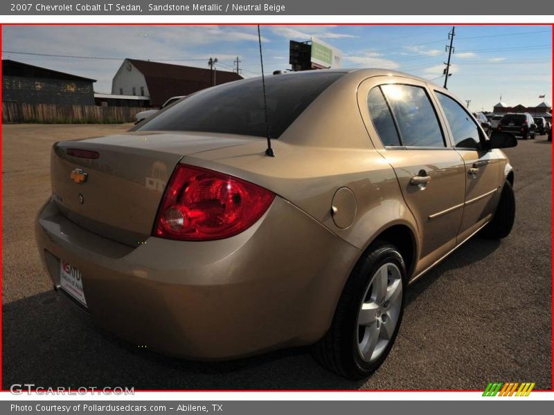 Sandstone Metallic / Neutral Beige 2007 Chevrolet Cobalt LT Sedan