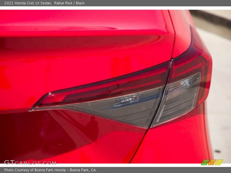 Rallye Red / Black 2022 Honda Civic LX Sedan