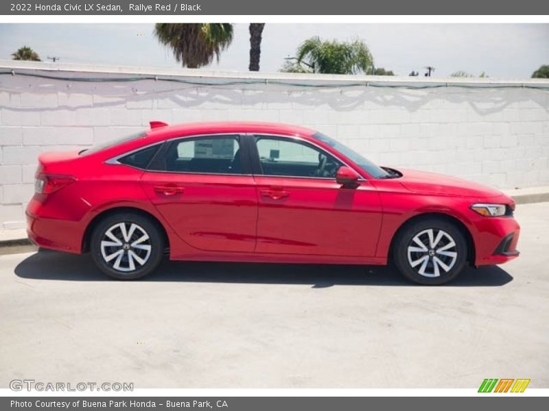  2022 Civic LX Sedan Rallye Red