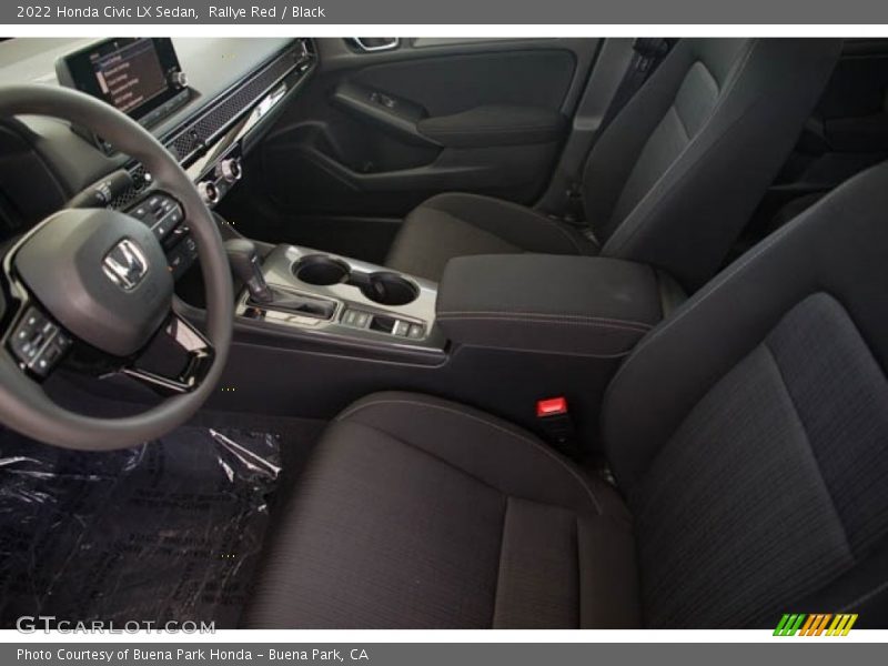 Rallye Red / Black 2022 Honda Civic LX Sedan