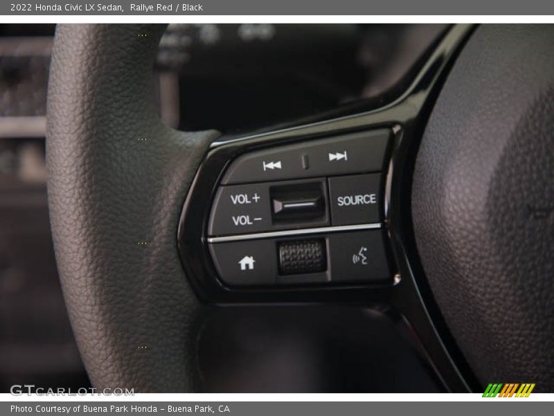 Rallye Red / Black 2022 Honda Civic LX Sedan