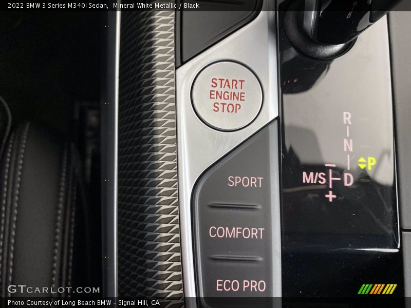 Mineral White Metallic / Black 2022 BMW 3 Series M340i Sedan