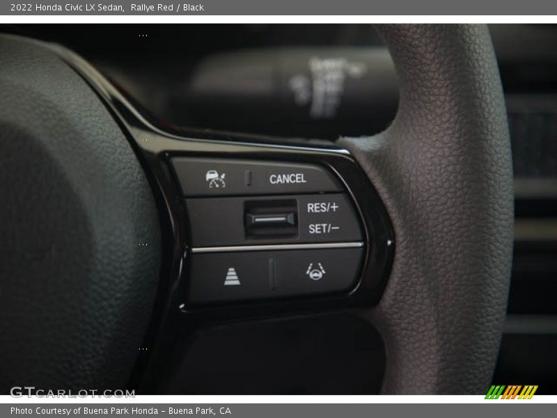 Rallye Red / Black 2022 Honda Civic LX Sedan