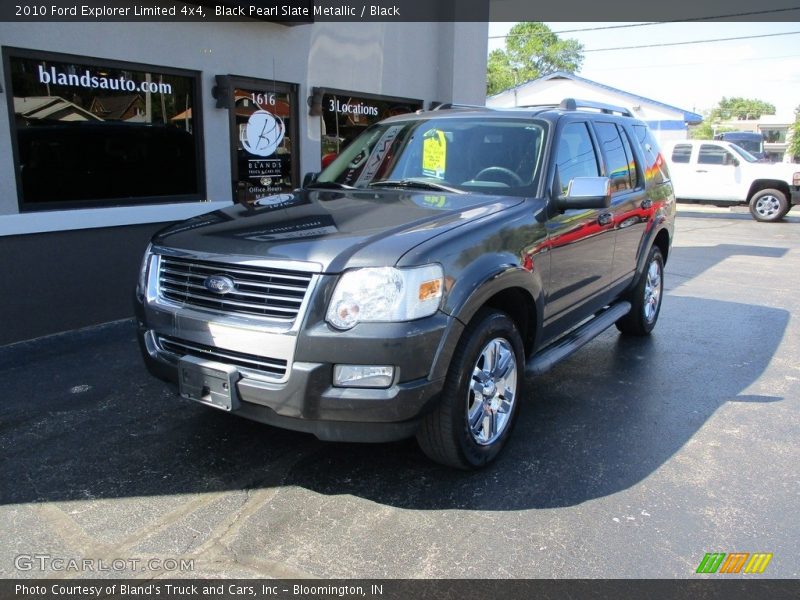 Black Pearl Slate Metallic / Black 2010 Ford Explorer Limited 4x4