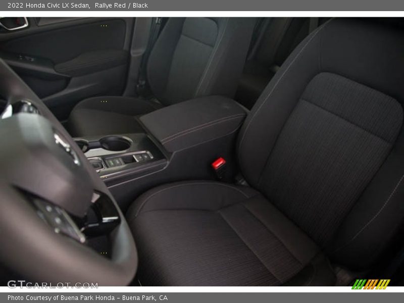 Rallye Red / Black 2022 Honda Civic LX Sedan