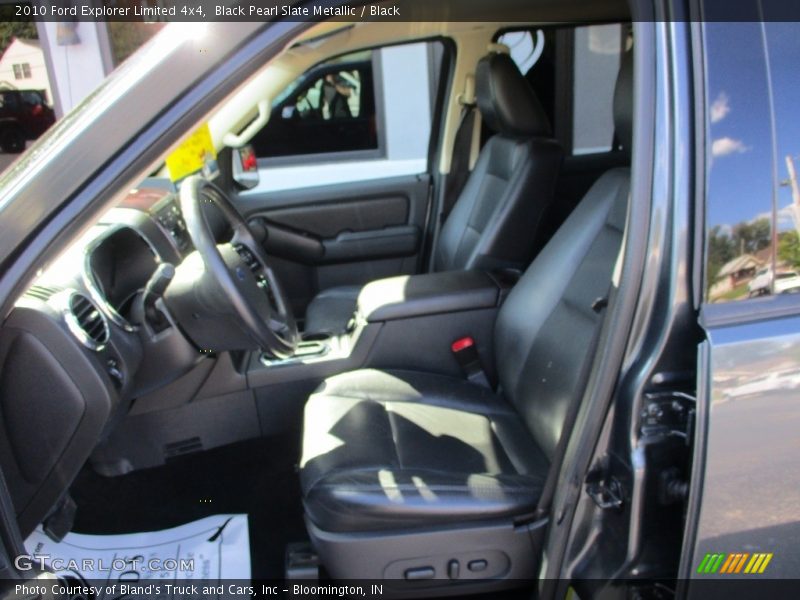 Black Pearl Slate Metallic / Black 2010 Ford Explorer Limited 4x4