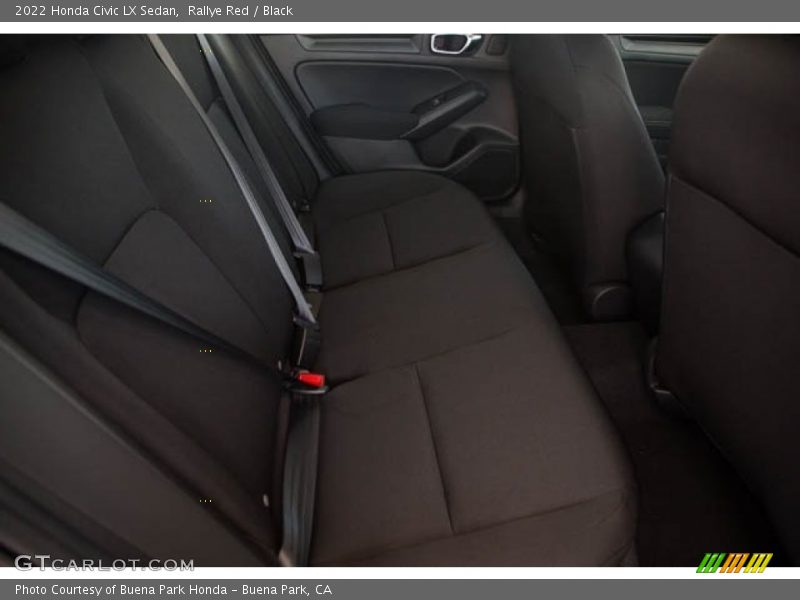 Rallye Red / Black 2022 Honda Civic LX Sedan