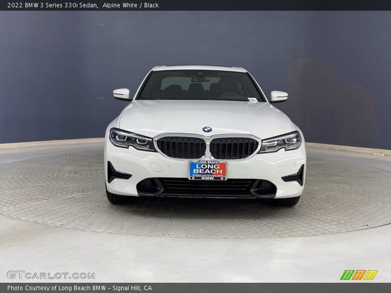 Alpine White / Black 2022 BMW 3 Series 330i Sedan